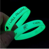 Best Selling Custom Silicone Bracelet Glowing in The Dark 