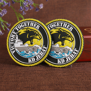Custom 3D Military Malaysia Royal Navy KD JEBAT PVC Patch