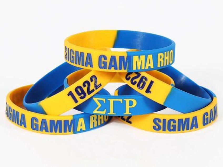 Segmented Silicone Wristbands (10)