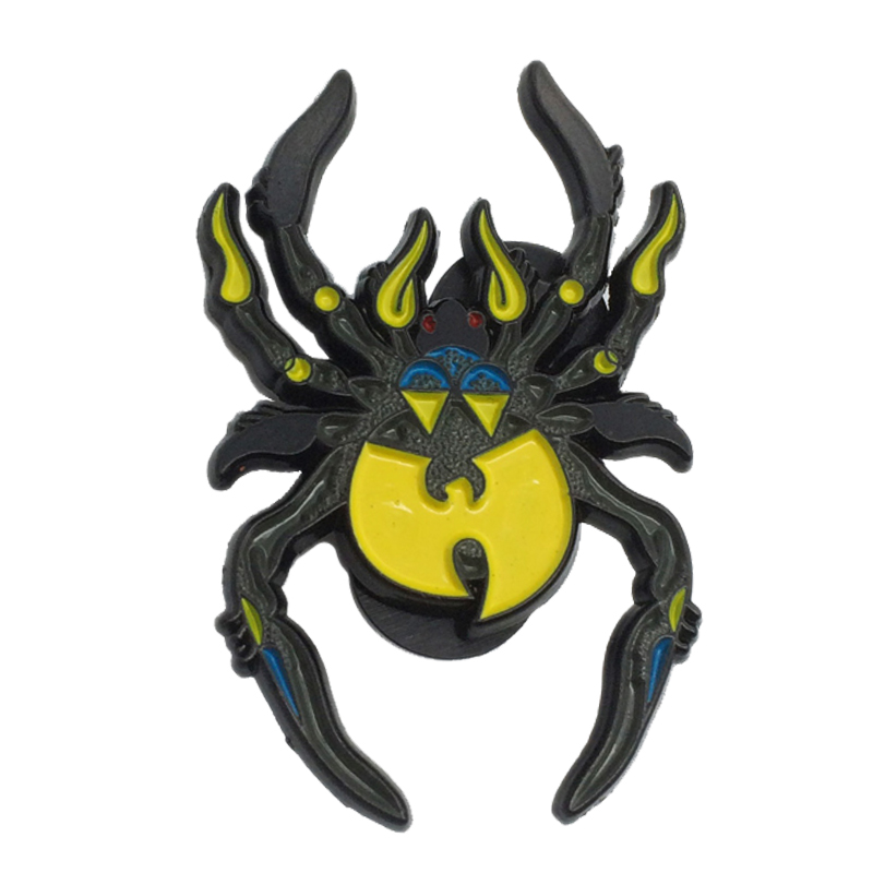 spider lapel pin