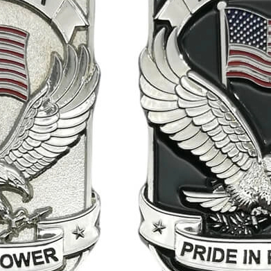 Customized America Military Stainless Steel Metal Dog Tag 