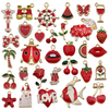Exquisite Christmas Series Wine Glass Charm for Decoration