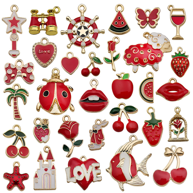 Exquisite Christmas Series Wine Glass Charm for Decoration