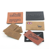 Customized Fashion Brand Design Clothing Hat Leather Patch 
