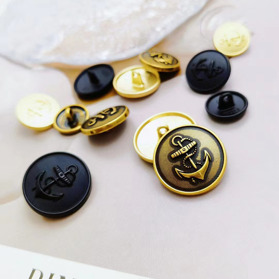 applications Navy Anchor Buttons 