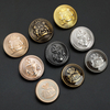 Custom British Style Navy Anchor Metal High-end Suit Button