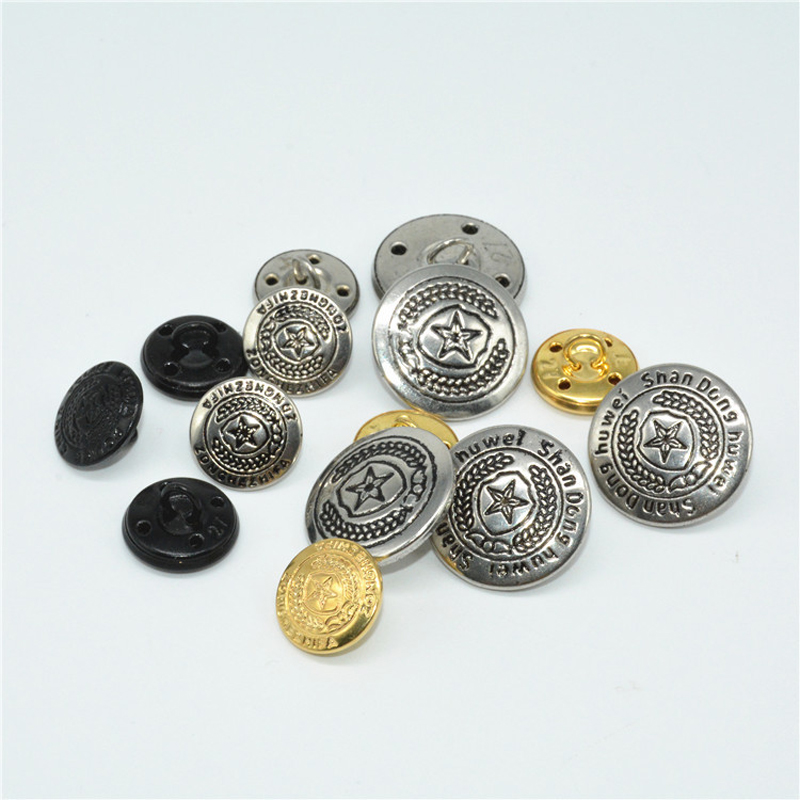 bronze button 
