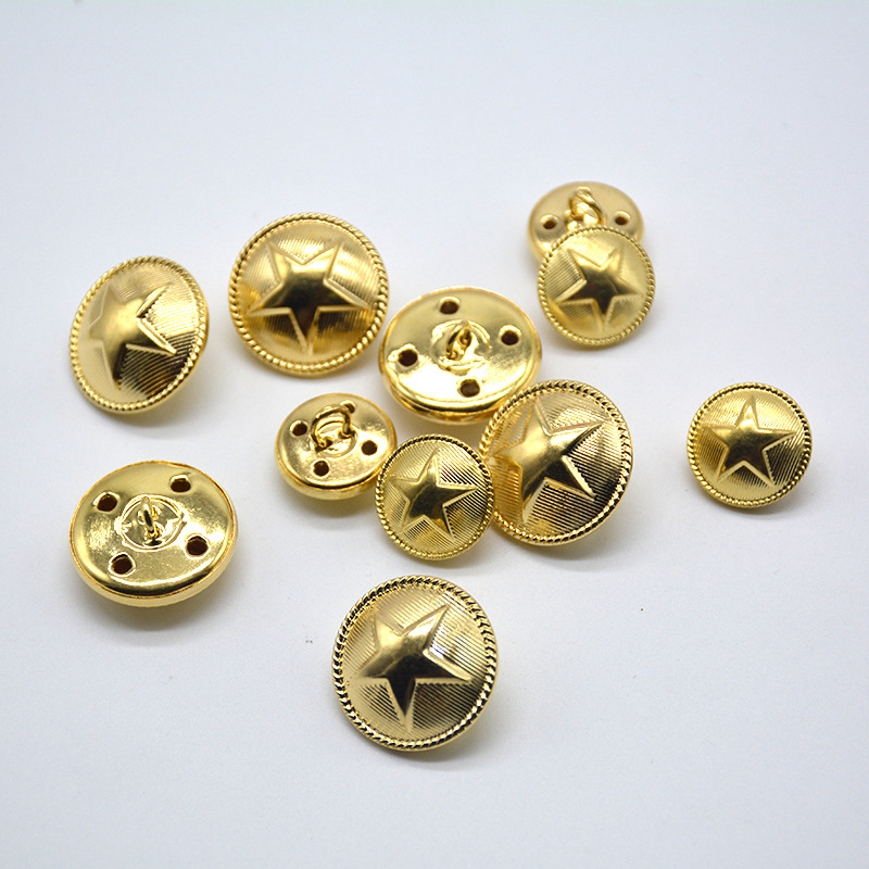 bronze button 