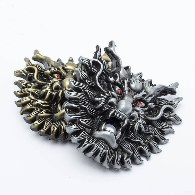 Belt buckle + rhinestones + pearls