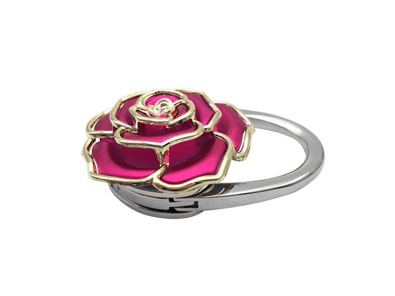 Rose Flowers Women Snap Bag Hanger 