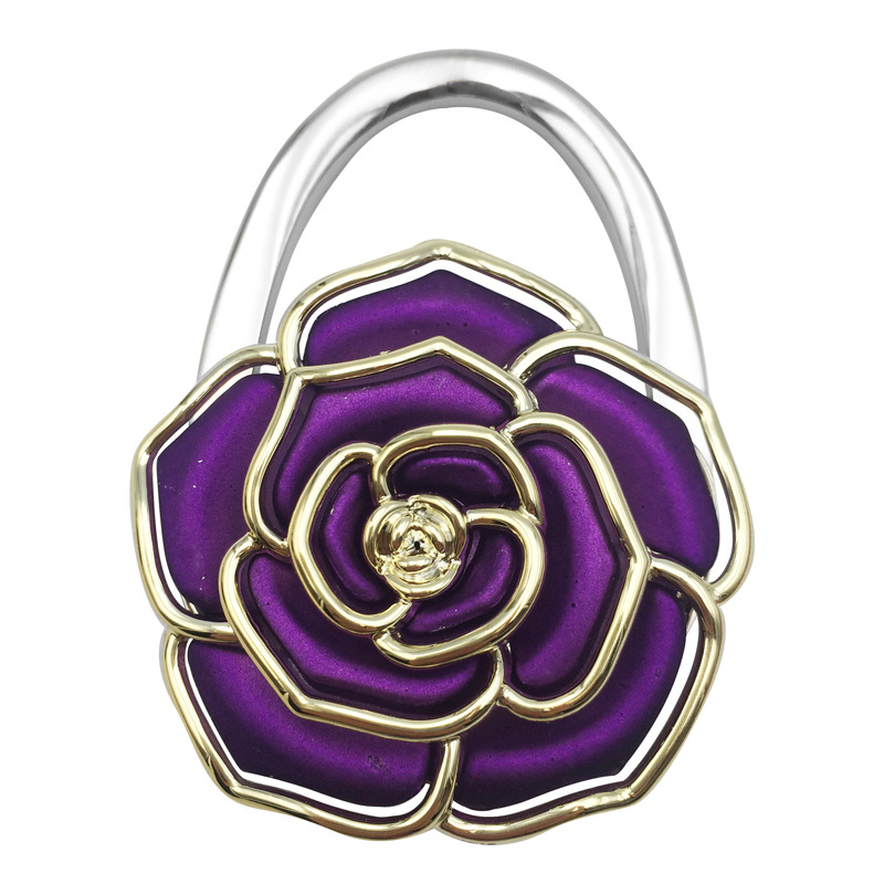 Rose Flowers Women Snap Bag Hanger 