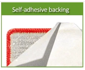 Self-adhesive backing 