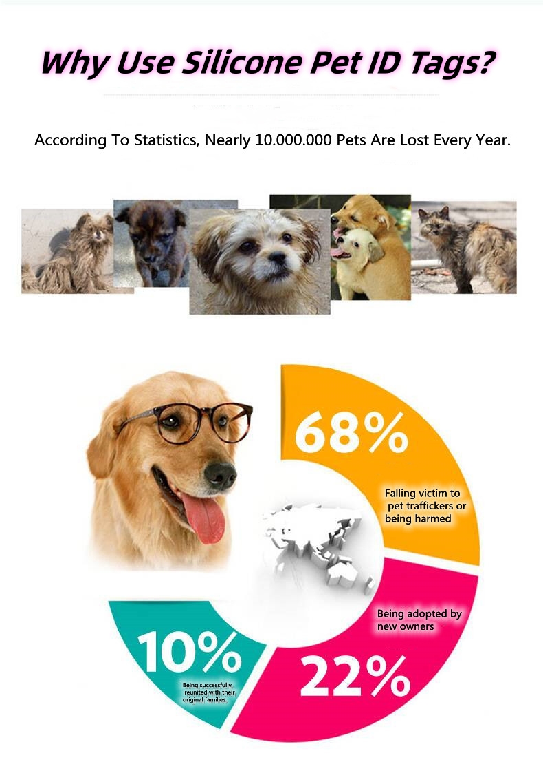 Why Use Silicone Pet ID Tags