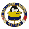 Customized Logo USN Police Military Spinning Challenge Coin