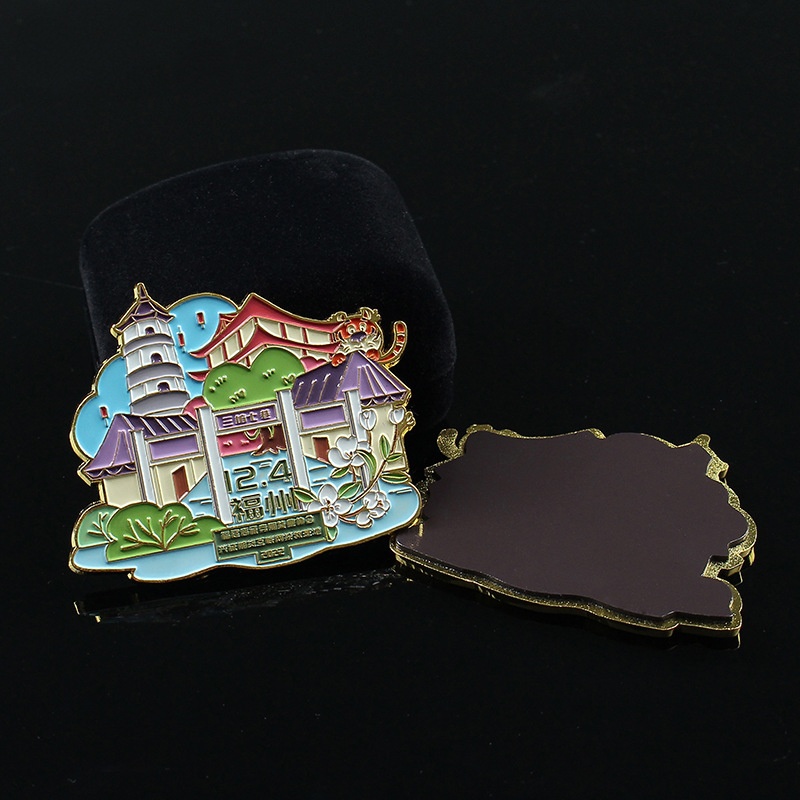 zinc alloy fridge magnet 