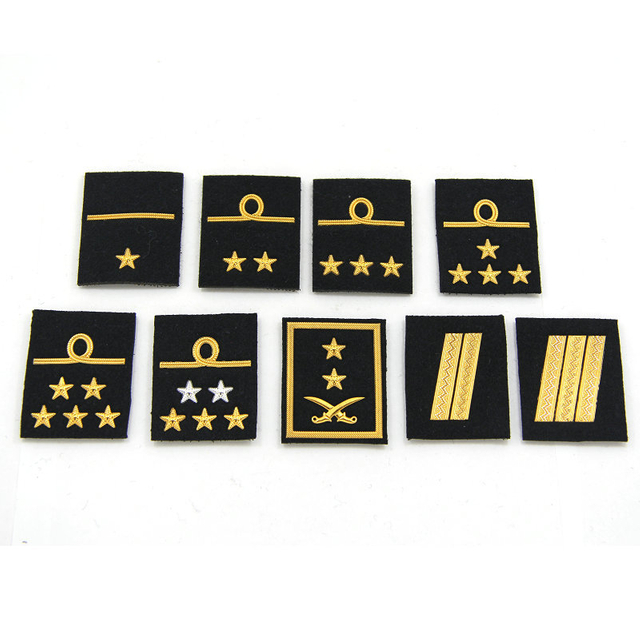 Embroidered Epaulettes
