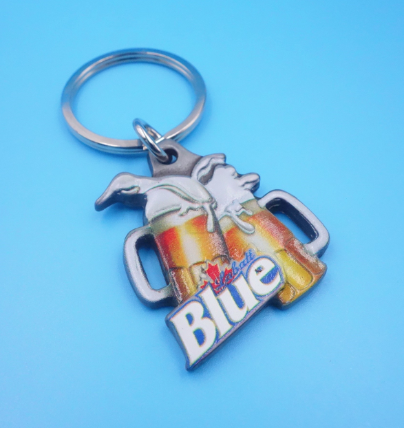 Customized UV Printing Metal Keychains