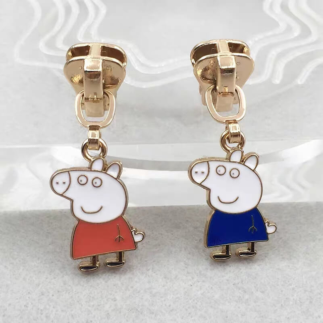 Wholesale Creative Custom Metal Zipper Pullers for Garment