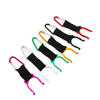 Outdoor Compass Carabiner Keychain with short lanyard