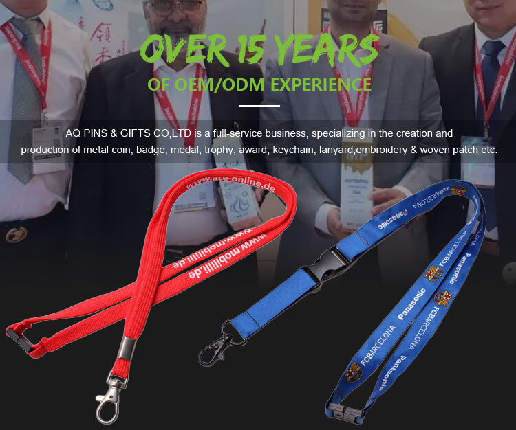 Wholesale China Lanyard Factory AQ Pins & Gifts