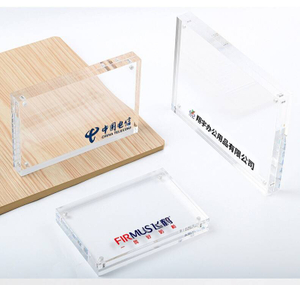 Hot Sales Modern Advertising Gift Acrylic Block Photo Frame