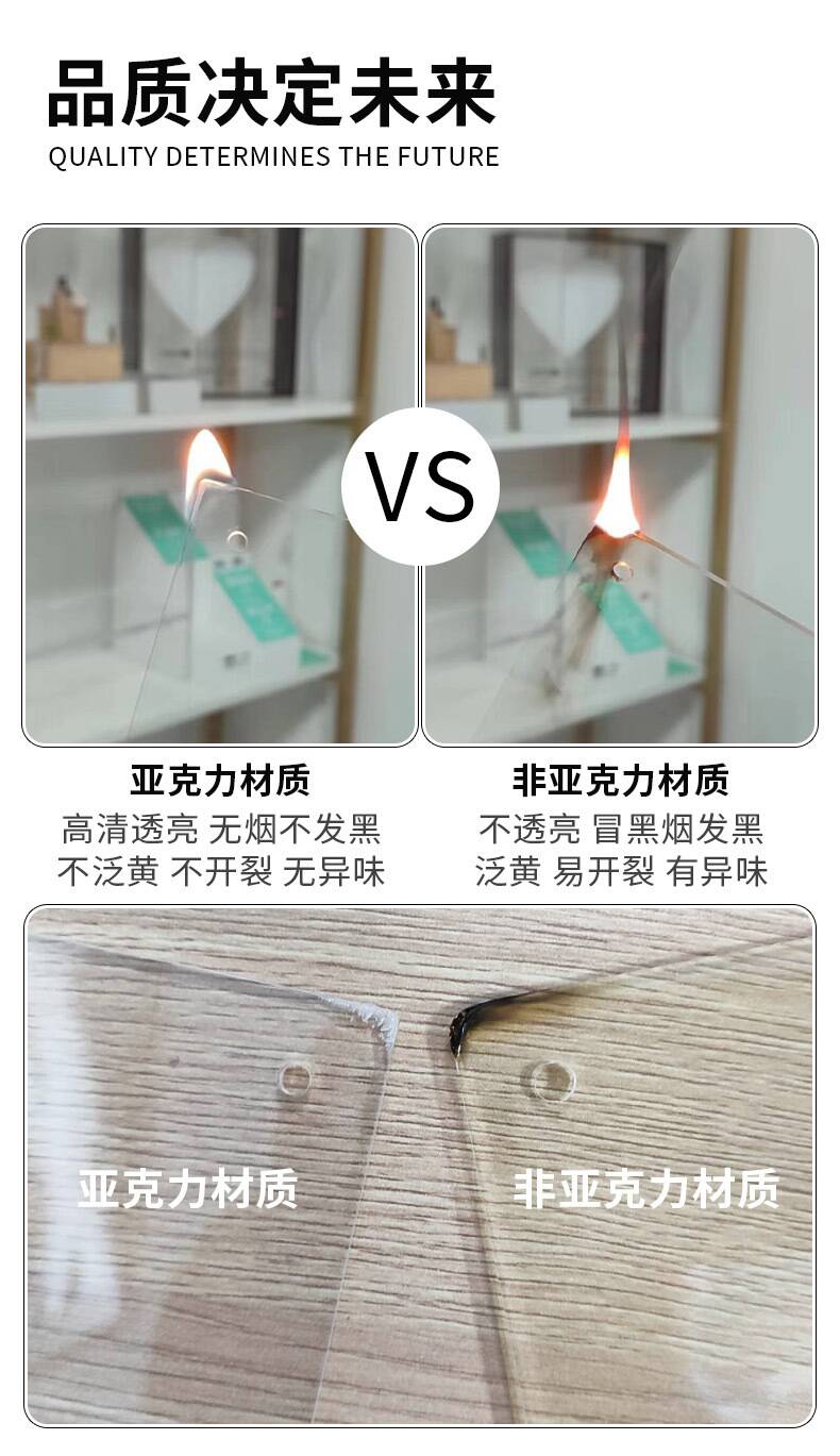 Acrylic vs. Non-Acrylic Materials
