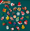Christmas Holiday PVC Accessories Shoe Charms for Crocs 