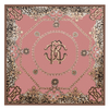Custom Printed Logo Square Silk Scarf for Business Gifts
