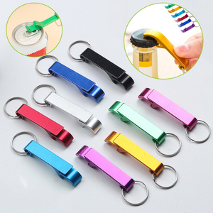 Custom Metal Aluminium Alloy Key Chain Wine Bottle Opener