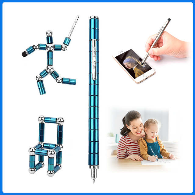 Luxury Multifunctional Magnetic Fidget Writing Ballpoint Pen