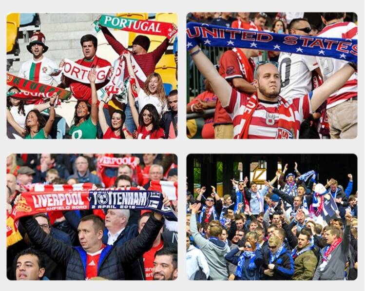 Polyester Scarf for Sporting Events 0