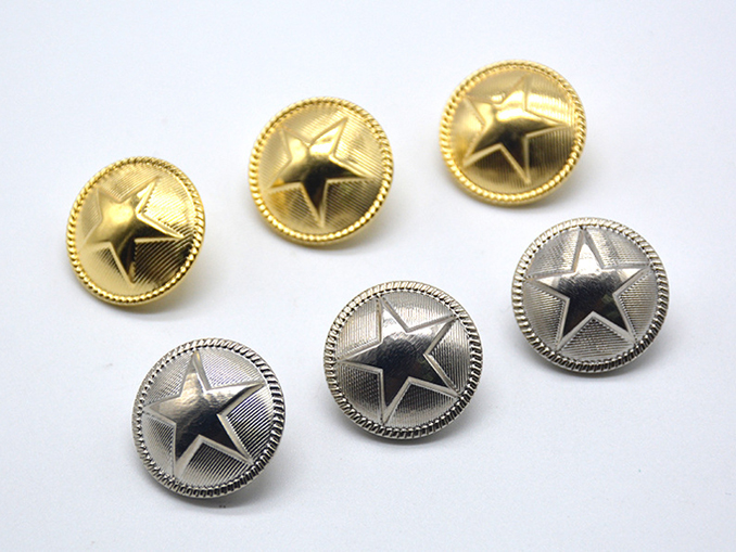 bronze button 