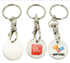 Best Selling Shopping Cart Metal Printed Trolley Coins 