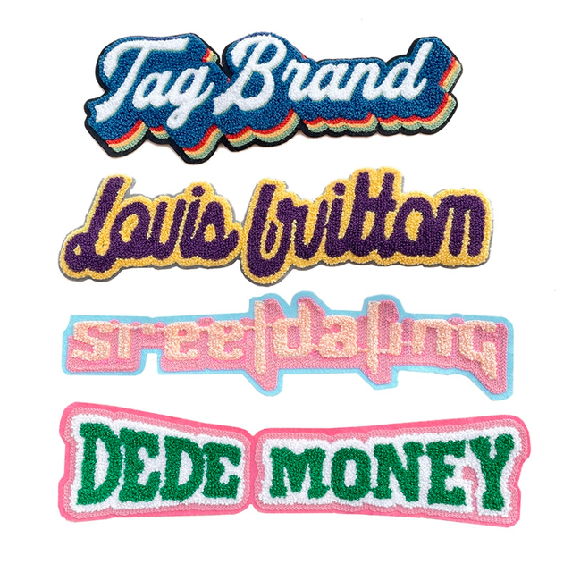 Create Your Own Design Name Patch For Accessory Decoration