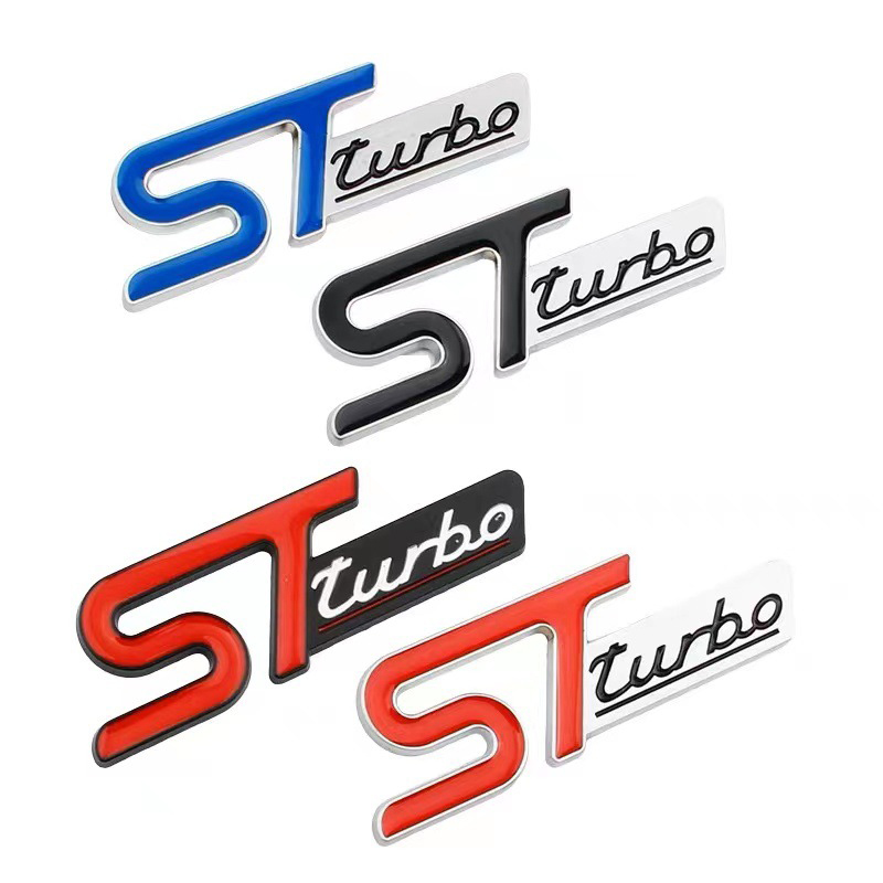 st turbo badge sticker 