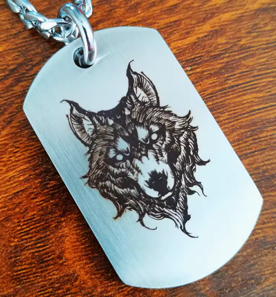 Personalized Military Dog Tag Coin