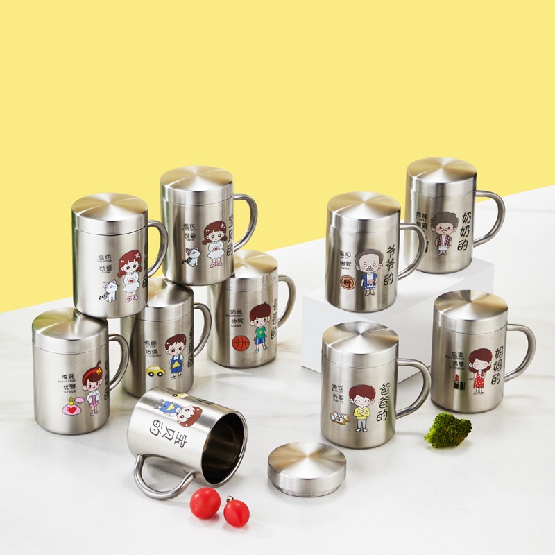 Metal Stainless Steel Coffee Mug Cup Bottle