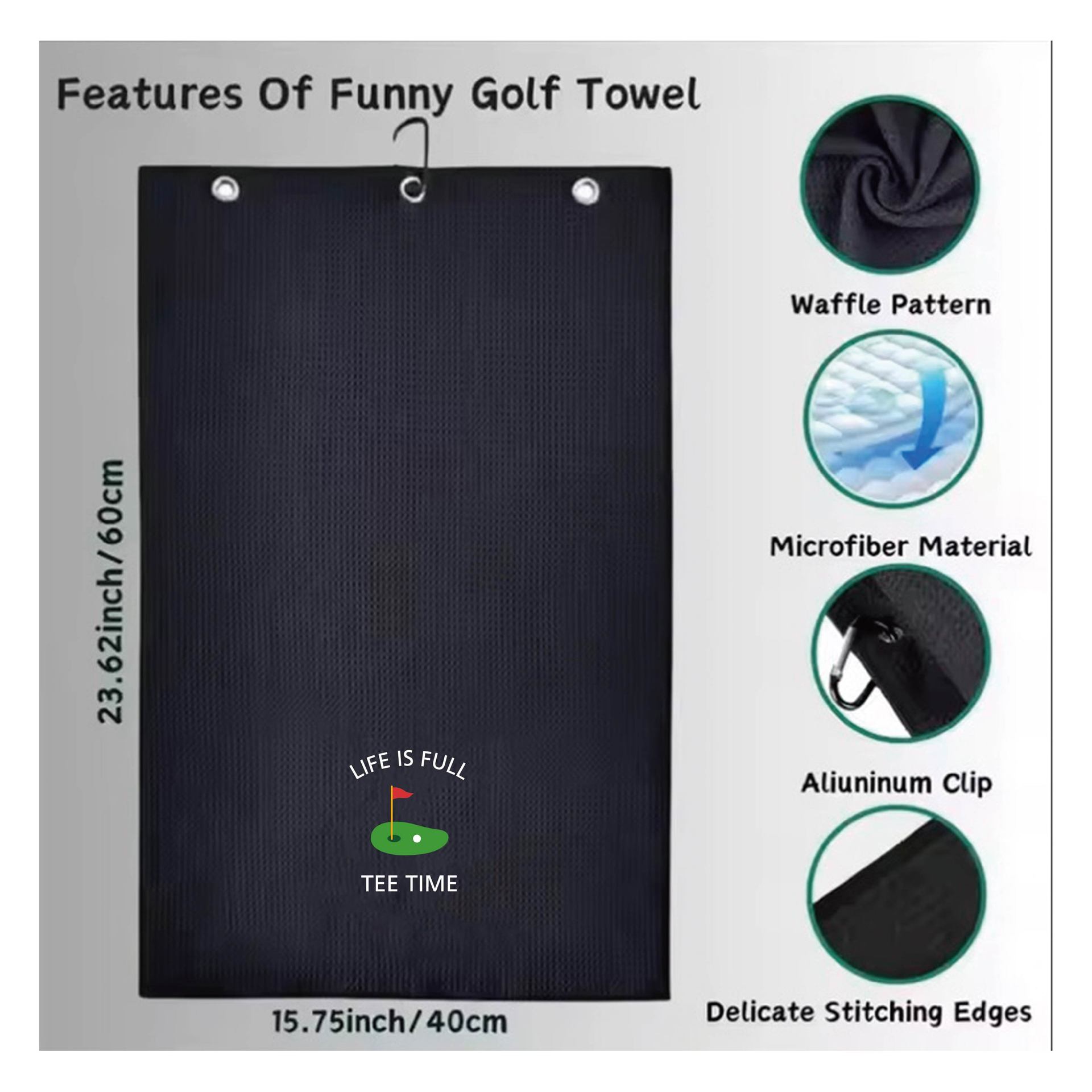 Features of our Golf Towels