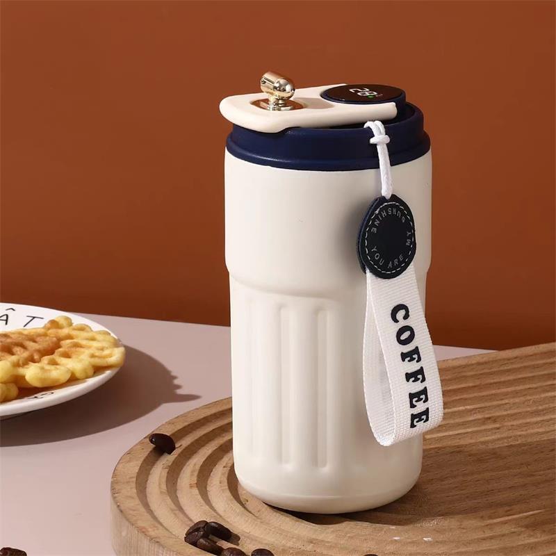 Stainless Steel Smart LED Temperature Display Vacuum Cup 