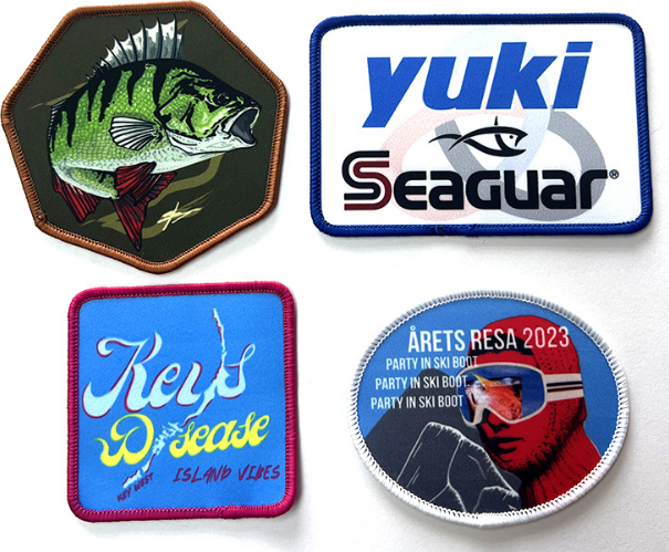 Customized Garment Design Digital Sublimation Printed Patch
