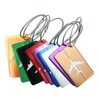 Personalized Soft PVC Luggage Bag Tag with plastic Rope
