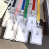 Wholesale High Quality PVC Name Card Holder for Lanyard