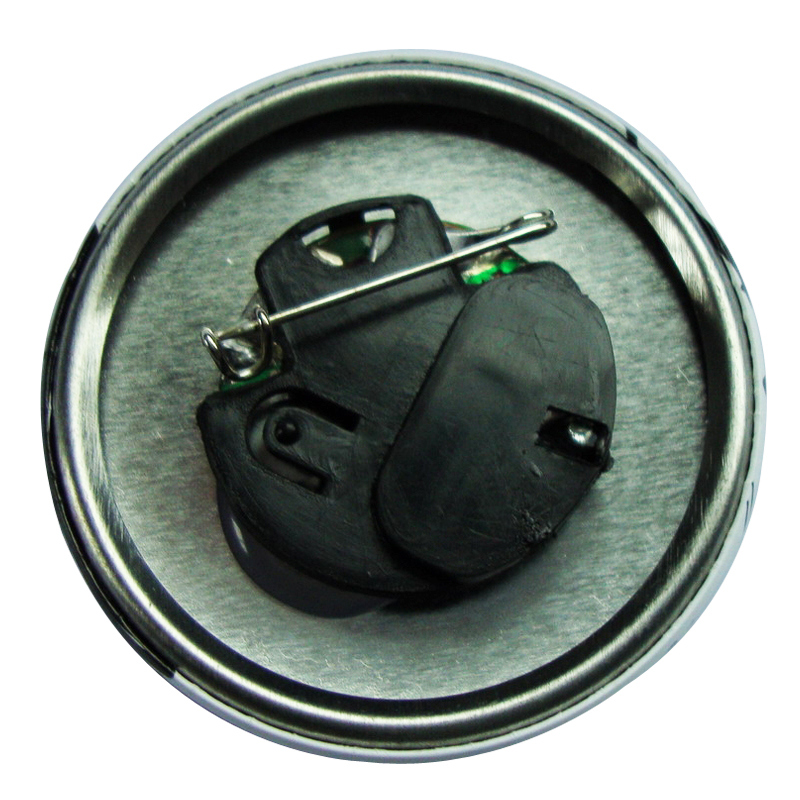 button badge LED