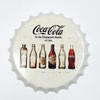 American creative retro 3D beer bottle cap tin painting 