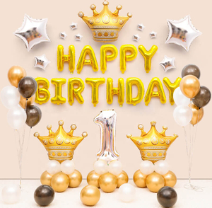 Wholesale Amazon Happy Birthday Party Mylar Foil Balloons