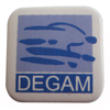 Promotional Irregular Heart Shaped Tin Button Badge 
