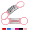New Design Personalized Laser Logo Silicone Pet ID Tag