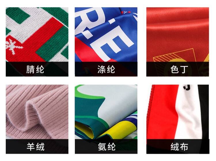 Polyester Scarf for Sporting Events 6