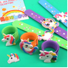 Factory Price Custom Cool Clap Silicone Wrist Slap Band
