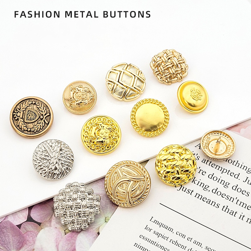 Sewing Metal Buttons